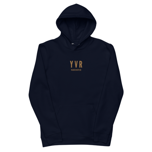 Sustainable Hoodie - Old Gold • YVR Vancouver • YHM Designs - Image 02