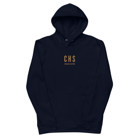 Sustainable Hoodie - Old Gold • CHS Charleston • YHM Designs - Image 02