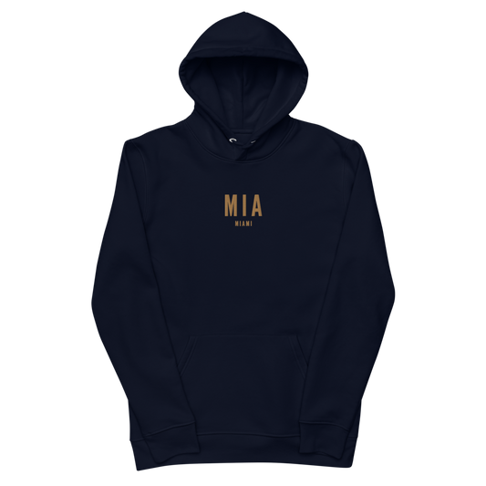 Sustainable Hoodie - Old Gold • MIA Miami • YHM Designs - Image 02
