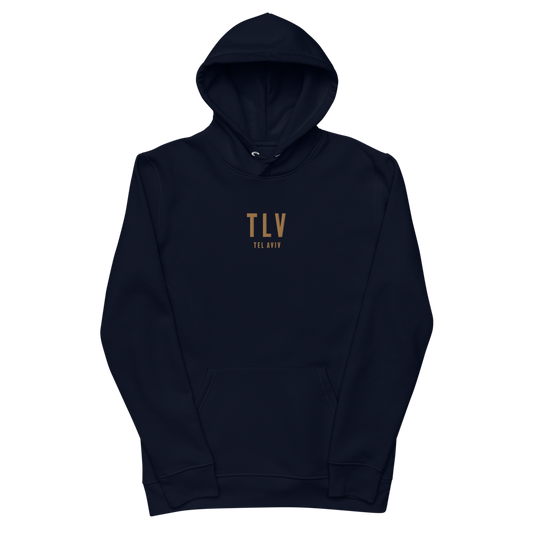 Sustainable Hoodie - Old Gold • TLV Tel Aviv • YHM Designs - Image 02