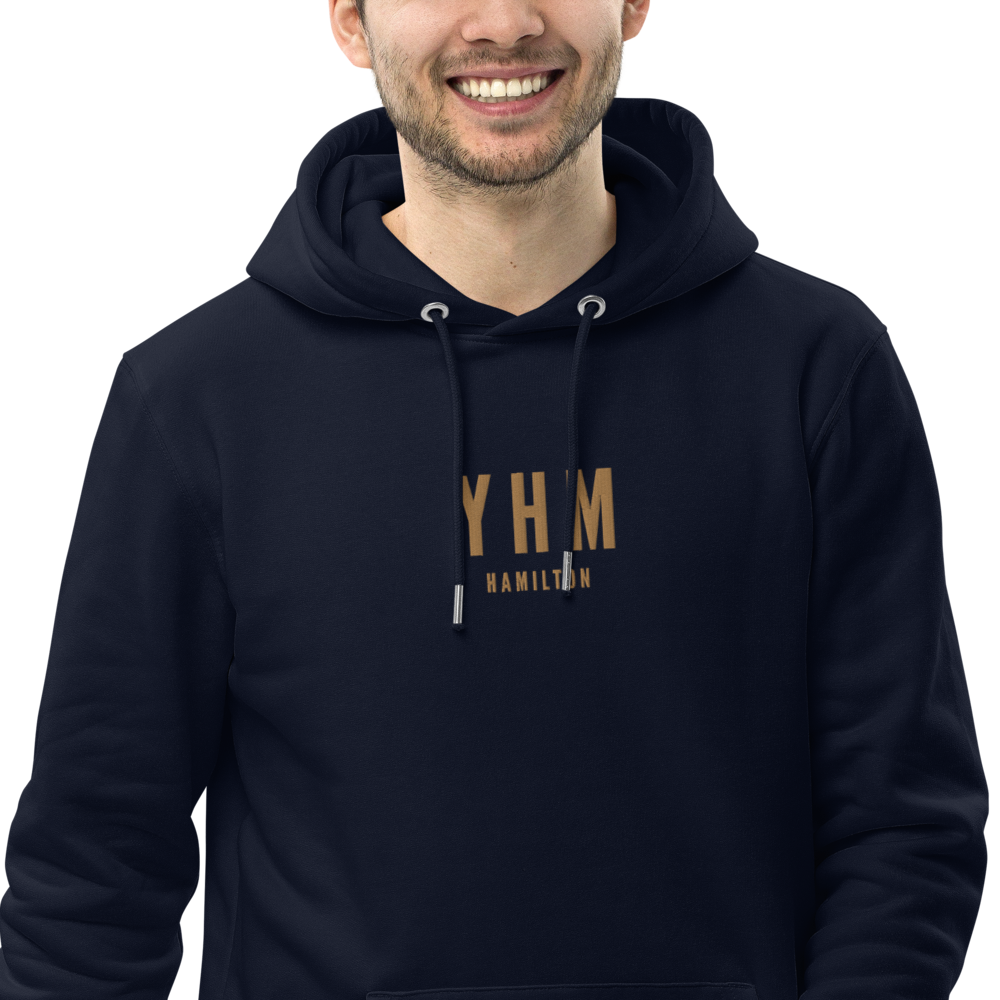 Sustainable Hoodie - Old Gold • YHM Hamilton • YHM Designs - Image 05