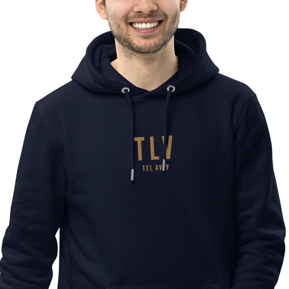 Sustainable Hoodie - Old Gold • TLV Tel Aviv • YHM Designs - Image 05