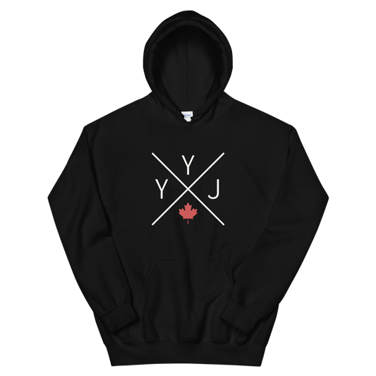 Maple Leaf Unisex Hoodie • YYJ Victoria • YHM Designs - Image 02