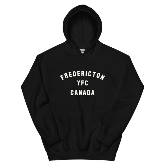 Varsity Hoodie - White • YFC Fredericton • YHM Designs - Image 02