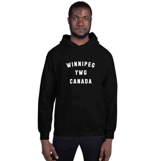 Varsity Hoodie - White • YWG Winnipeg • YHM Designs - Image 01