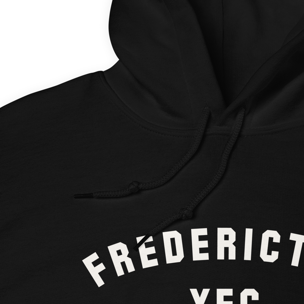 Varsity Hoodie - White • YFC Fredericton • YHM Designs - Image 06