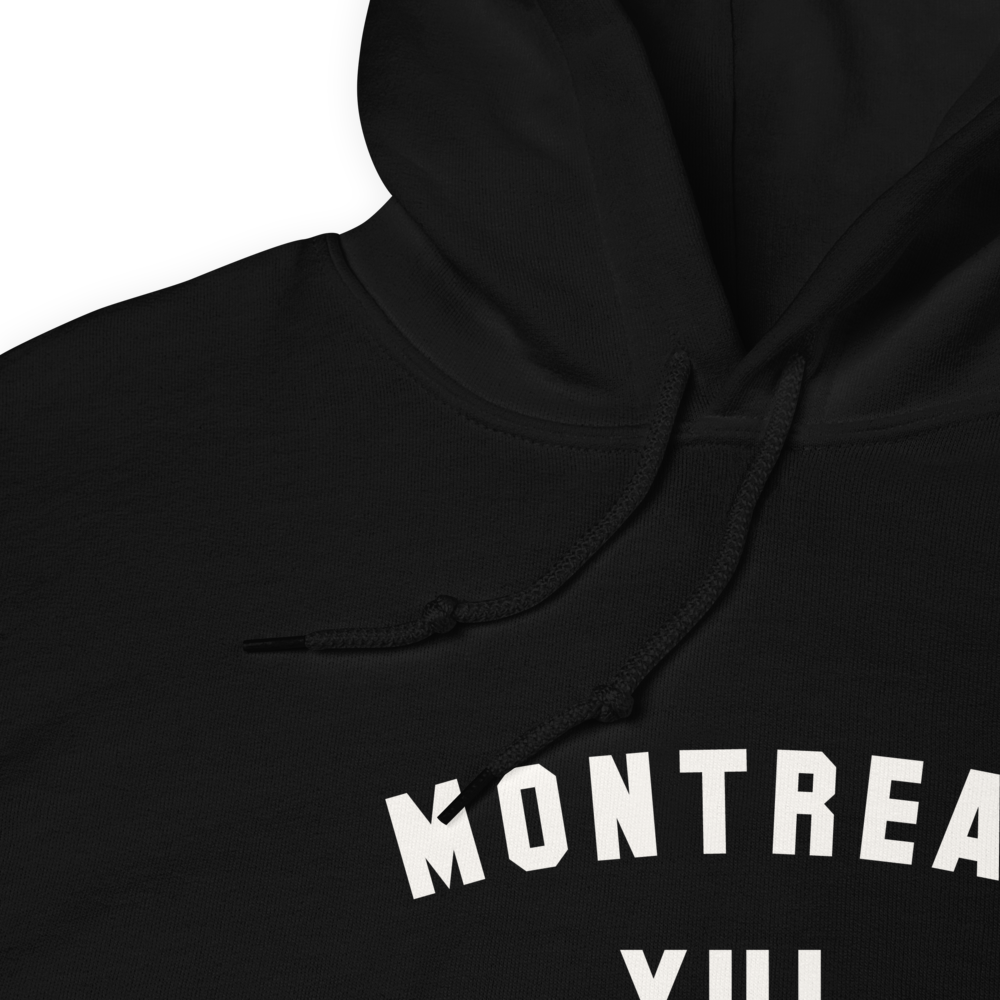 Varsity Hoodie - White • YUL Montreal • YHM Designs - Image 06