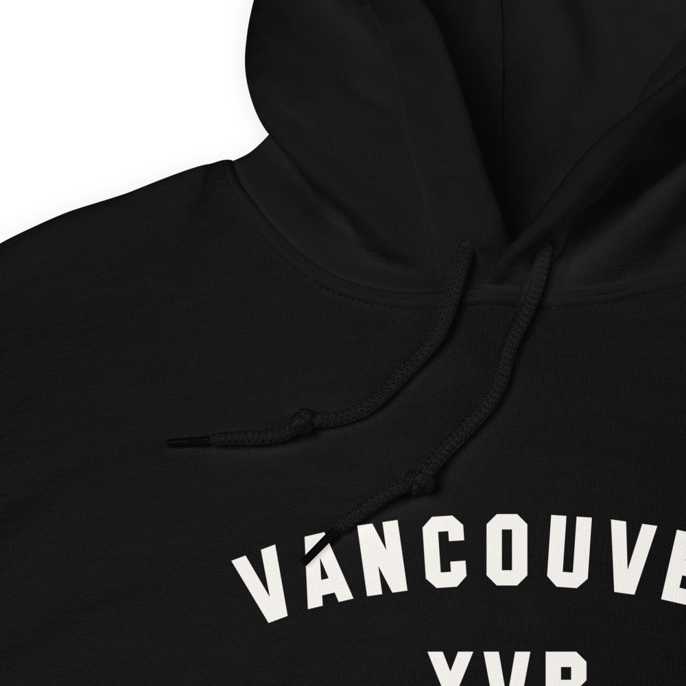 Varsity Hoodie - White • YVR Vancouver • YHM Designs - Image 06