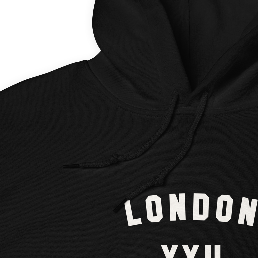 Varsity Hoodie - White • YXU London • YHM Designs - Image 06
