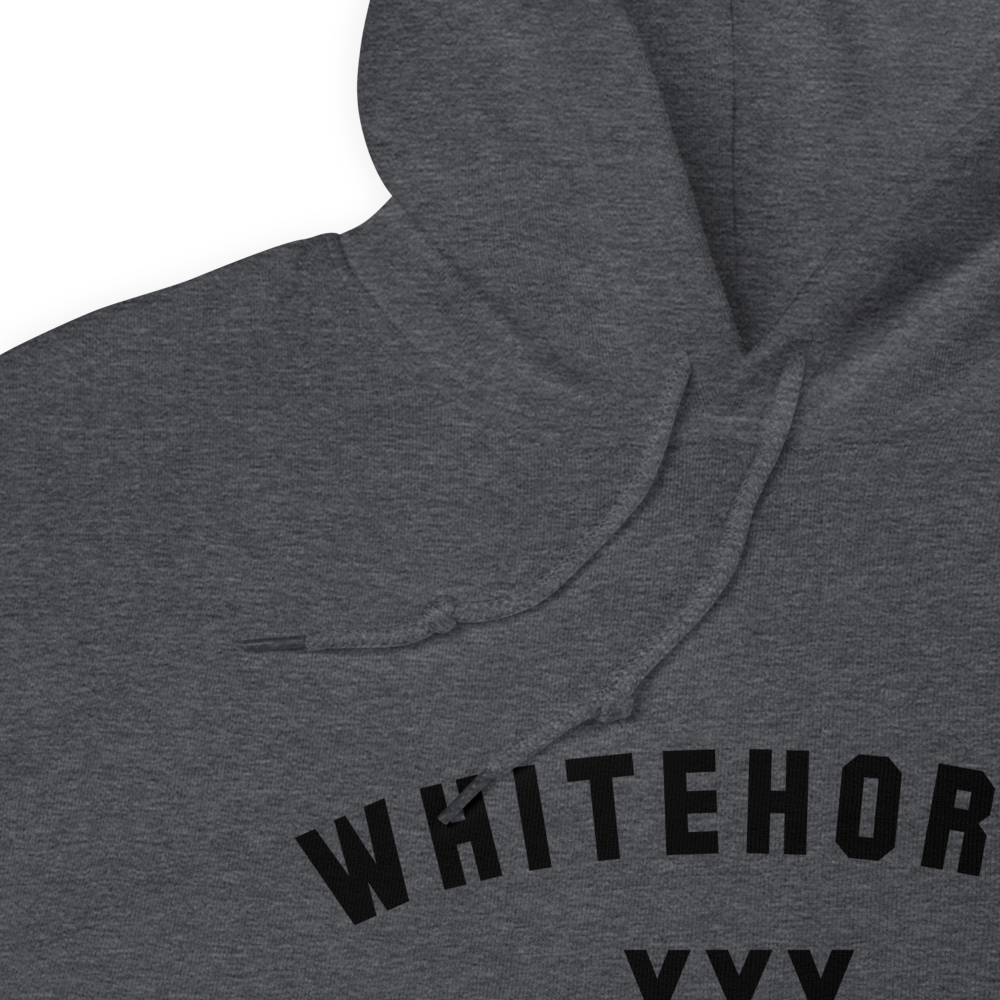 Varsity Hoodie - Black • YXY Whitehorse • YHM Designs - Image 08