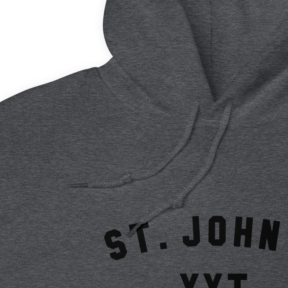 Varsity Hoodie - Black • YYT St. John's • YHM Designs - Image 08