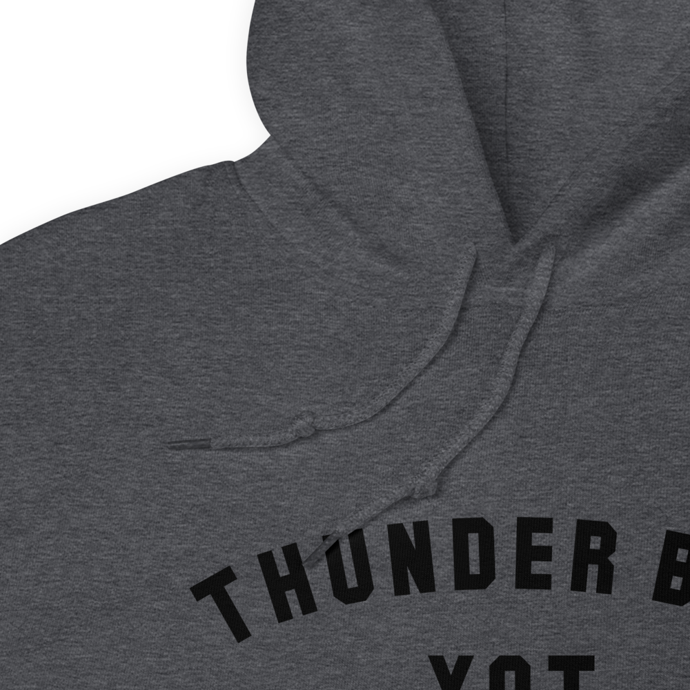 Varsity Hoodie - Black • YQT Thunder Bay • YHM Designs - Image 08