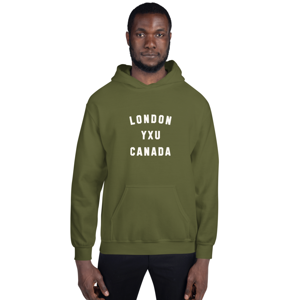 Varsity Hoodie - White • YXU London • YHM Designs - Image 09