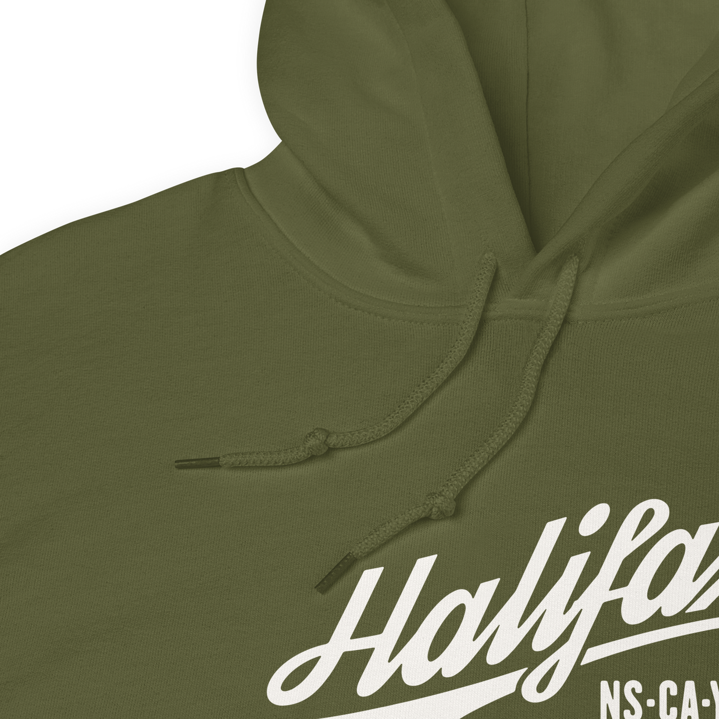 Vintage Script Unisex Hoodie • YHZ Halifax • YHM Designs - Image 06