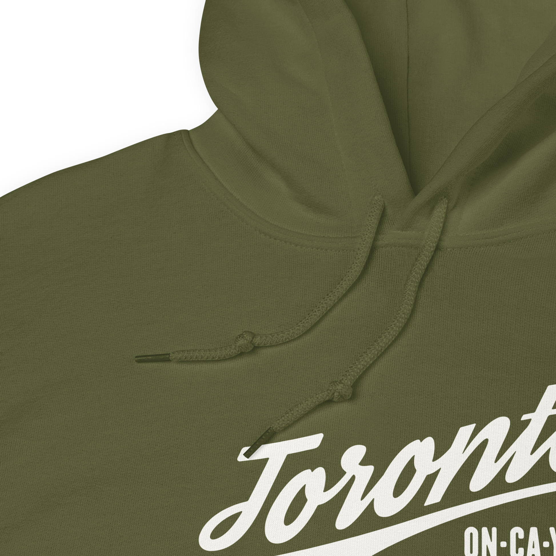 Vintage Script Unisex Hoodie • YYZ Toronto • YHM Designs - Image 06