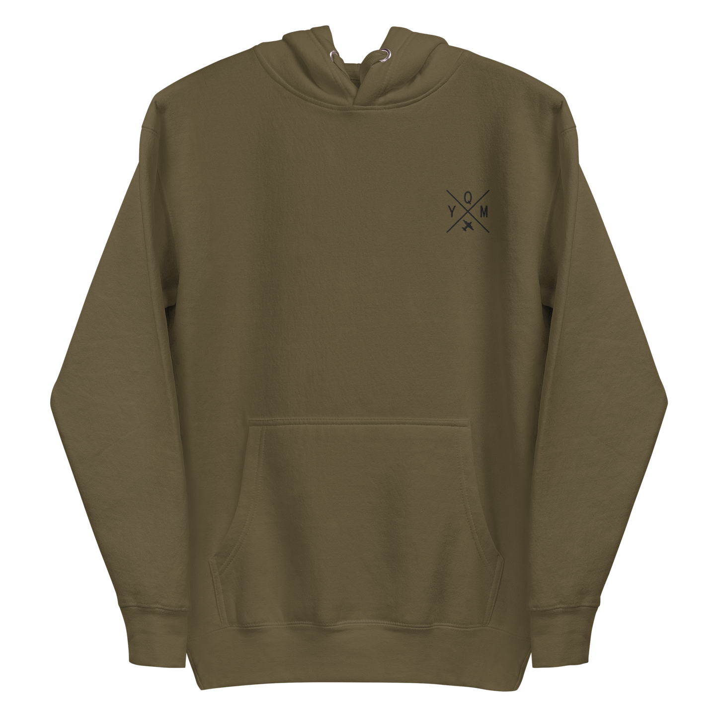 Crossed-X Premium Hoodie • YQM Moncton • YHM Designs - Image 06