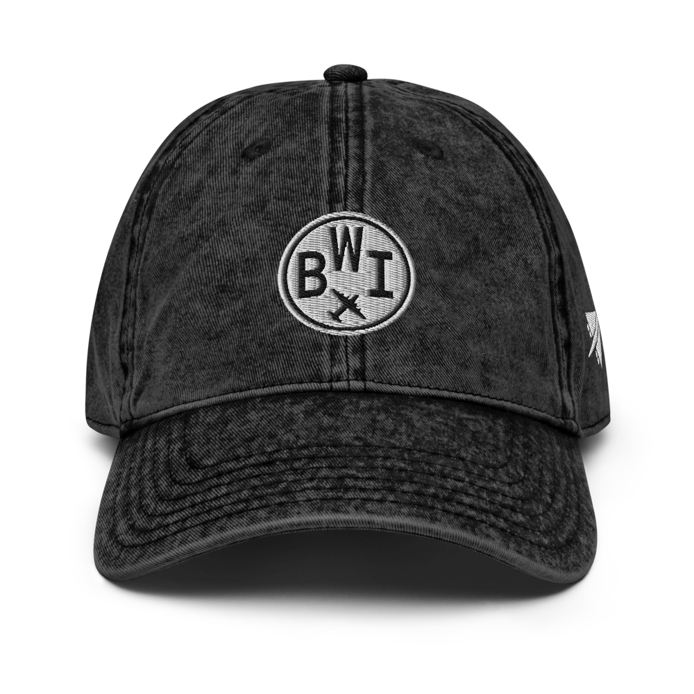 Roundel Design Twill Cap • BWI Baltimore • YHM Designs - Image 05