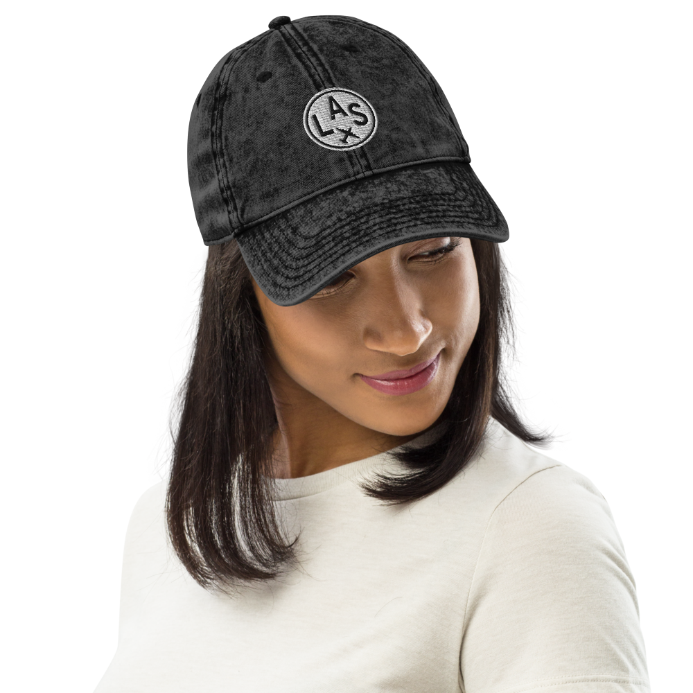 Roundel Design Twill Cap • LAS Las Vegas • YHM Designs - Image 04