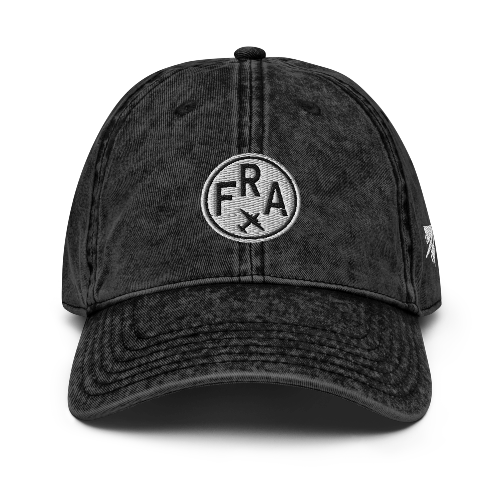 Roundel Design Twill Cap • FRA Frankfurt • YHM Designs - Image 05