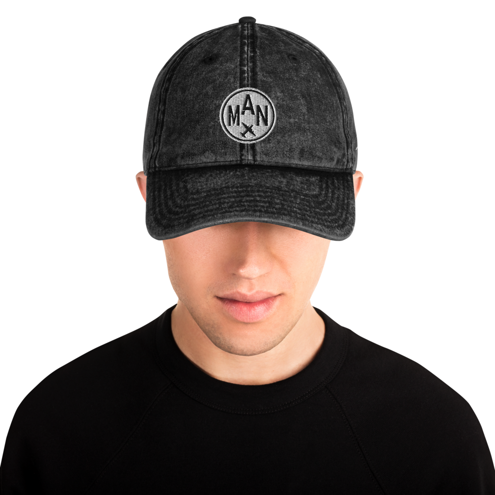Roundel Design Twill Cap • MAN Manchester • YHM Designs - Image 03