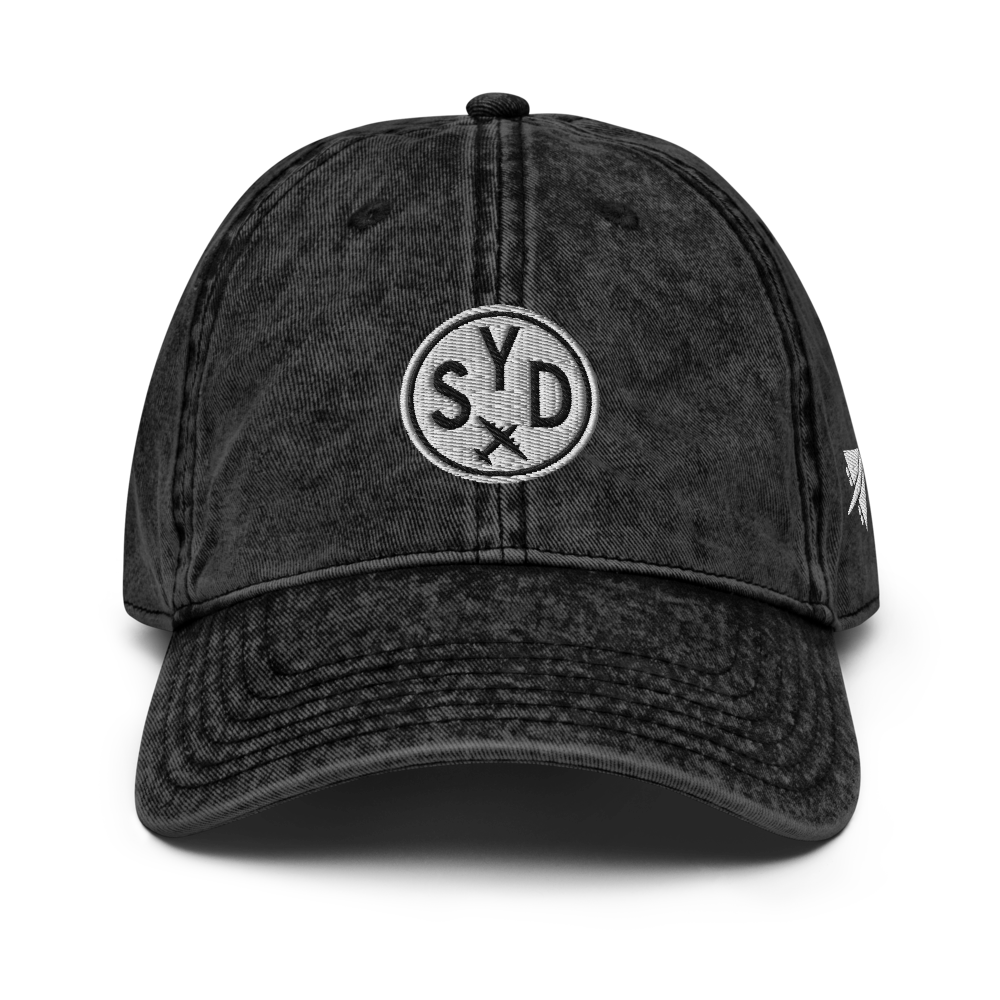 Roundel Design Twill Cap • SYD Sydney • YHM Designs - Image 05