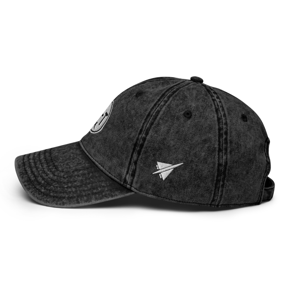 Roundel Design Twill Cap • CLT Charlotte • YHM Designs - Image 06