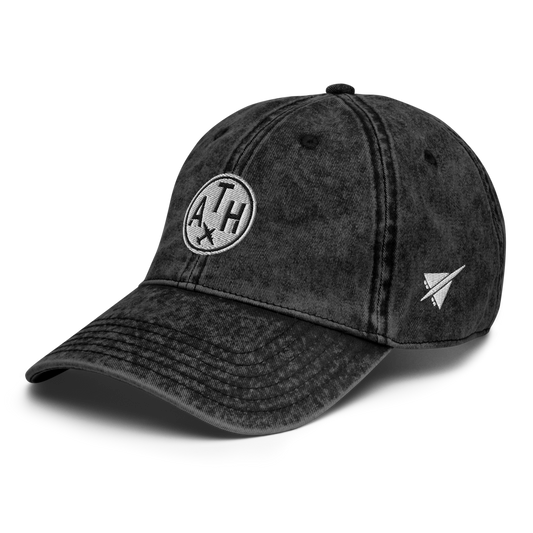 Roundel Design Twill Cap • ATH Athens • YHM Designs - Image 01