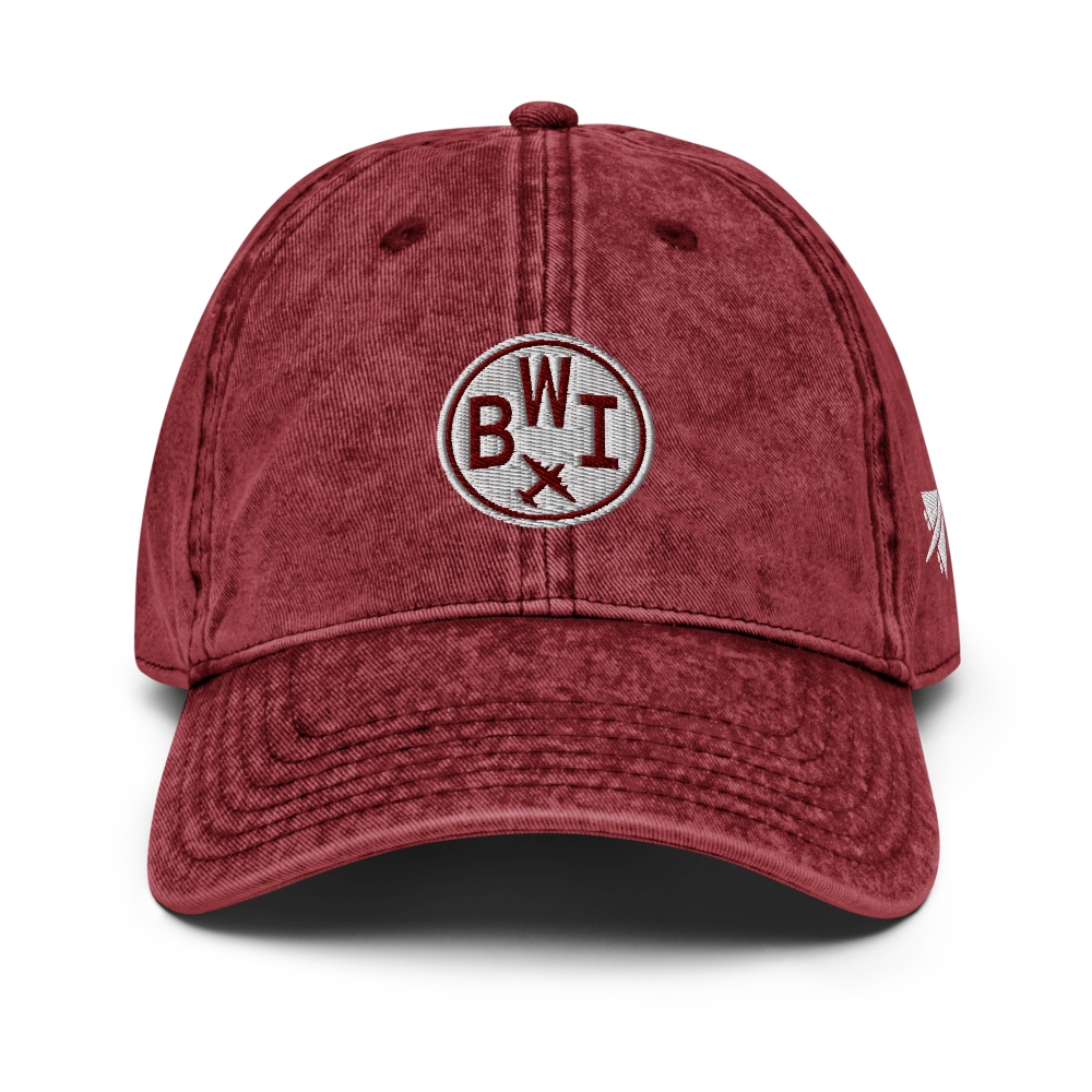 Roundel Design Twill Cap • BWI Baltimore • YHM Designs - Image 07