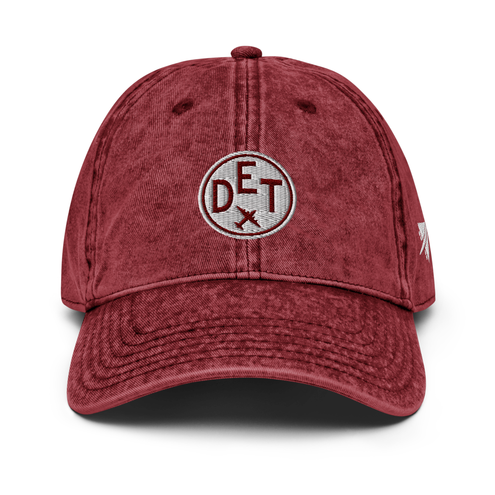 Roundel Design Twill Cap • DET Detroit • YHM Designs - Image 07