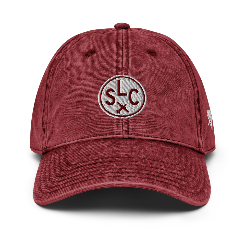 Roundel Design Twill Cap • SLC Salt Lake City • YHM Designs - Image 07