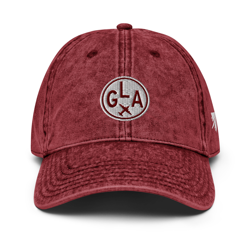 Roundel Design Twill Cap • GLA Glasgow • YHM Designs - Image 07