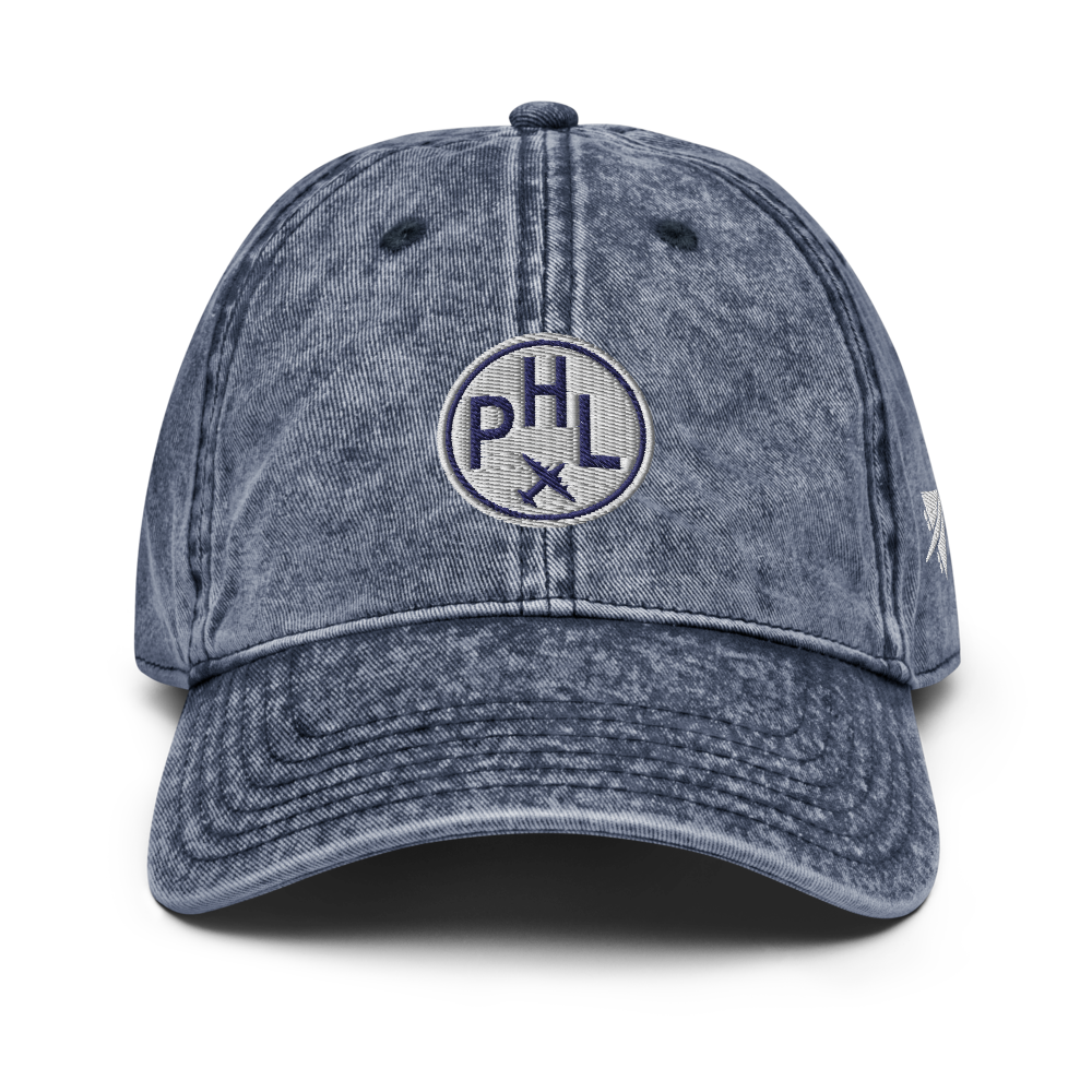 Roundel Design Twill Cap • PHL Philadelphia • YHM Designs - Image 10