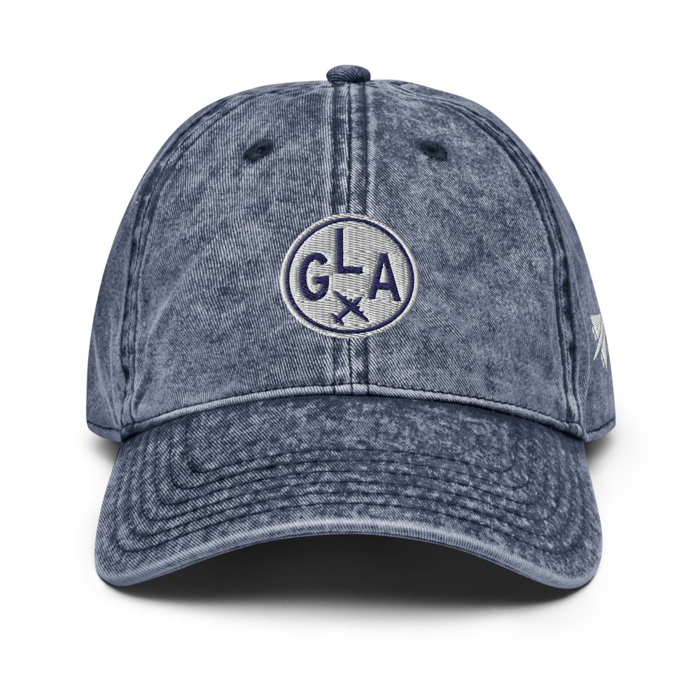 Roundel Design Twill Cap • GLA Glasgow • YHM Designs - Image 10