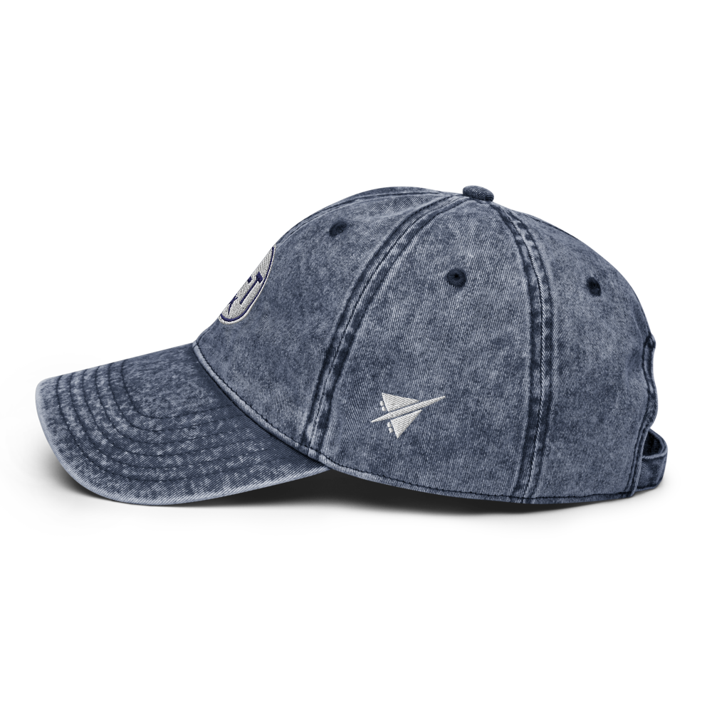 Roundel Design Twill Cap • CLT Charlotte • YHM Designs - Image 12