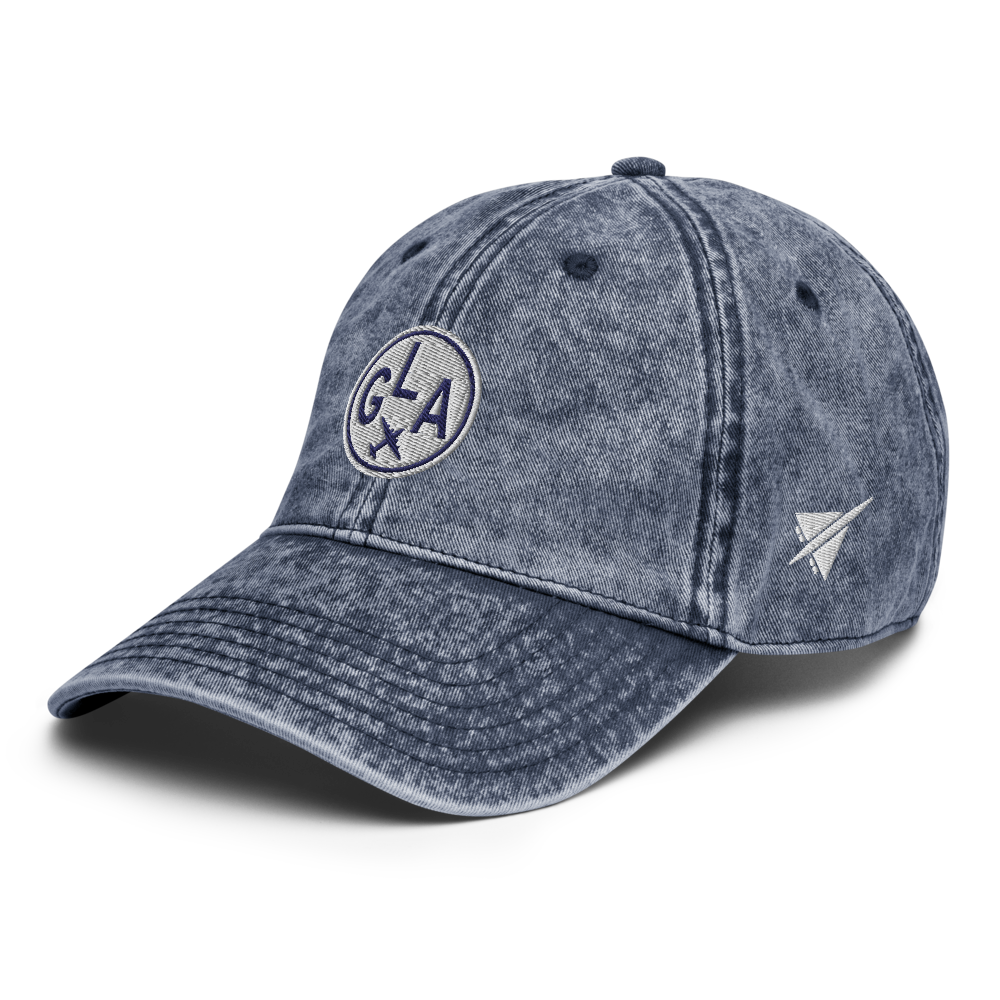 Roundel Design Twill Cap • GLA Glasgow • YHM Designs - Image 11