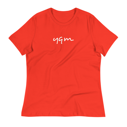 Women's Relaxed T-Shirt • YQM Moncton • YHM Designs - Image 02