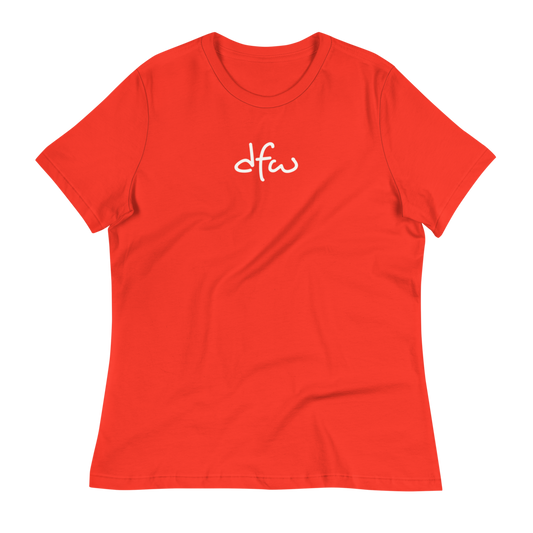 Women's Relaxed T-Shirt • DFW Dallas • YHM Designs - Image 02