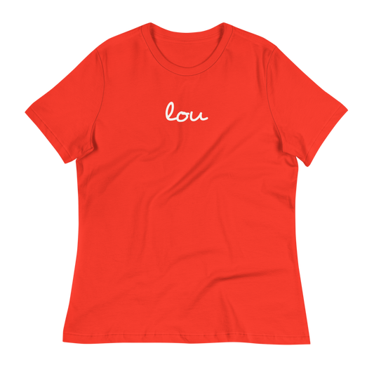 Women's Relaxed T-Shirt • LOU Louisville • YHM Designs - Image 02