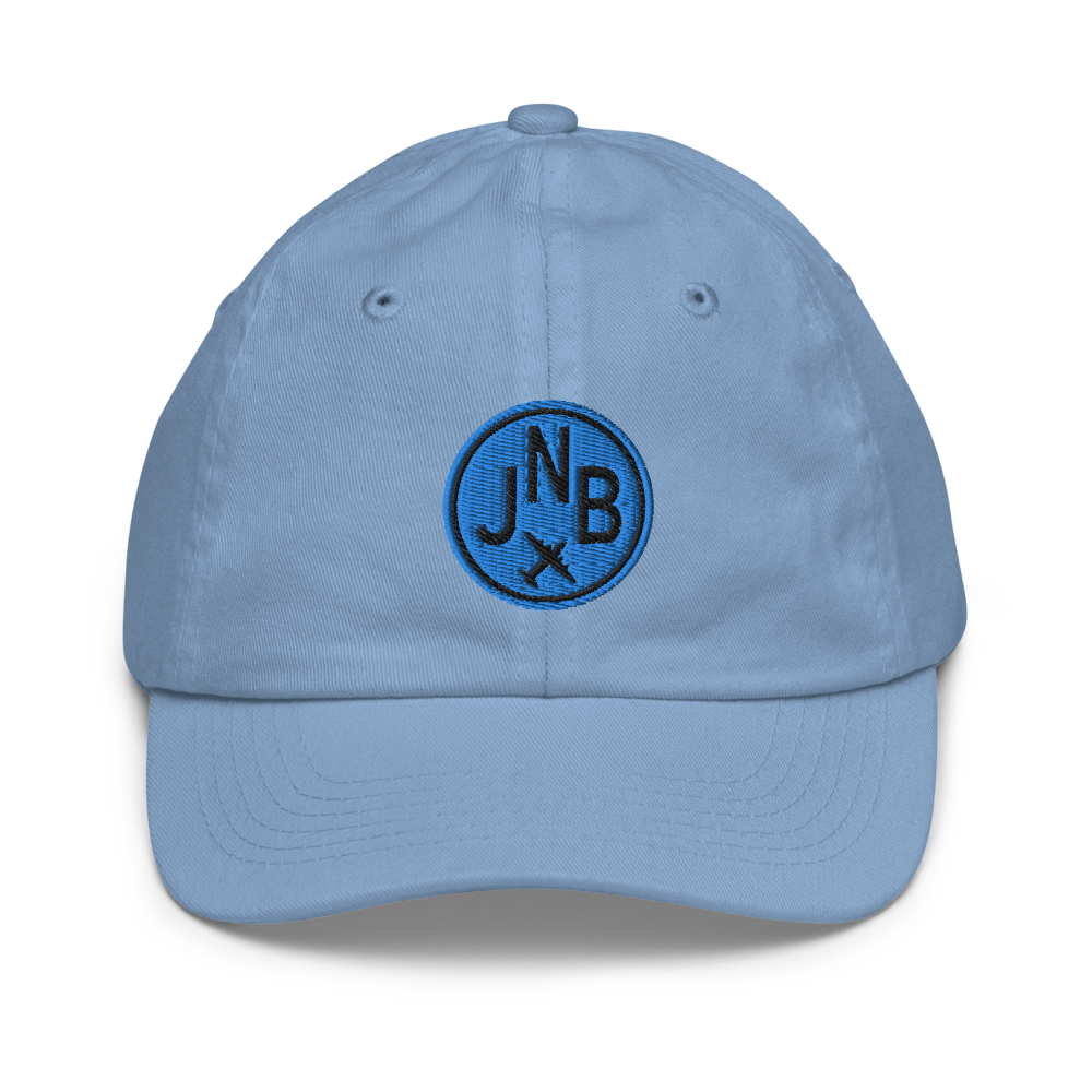 Roundel Kid's Baseball Cap - Aqua • JNB Johannesburg • YHM Designs - Image 06